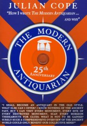 Julian Cope, 'Cope's Notes #5: The Modern Antiquarian'