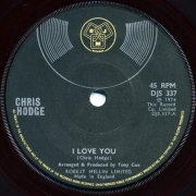 Chris Hodge, 'I Love You'