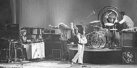 Led Zeppelin in L.A. with Keith Moon