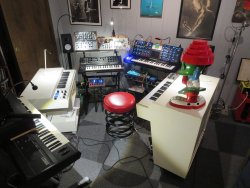 Craig P. Smith's studio setup