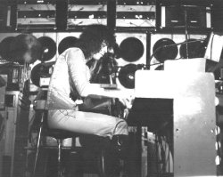 Michael Quatro, Mellotron to his left