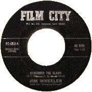 Jim Wheeler, 'Remember the Alamo'